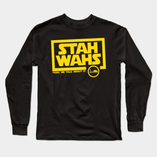 New England Podcasters | Stah Wahs Guys Long Sleeve T-Shirt